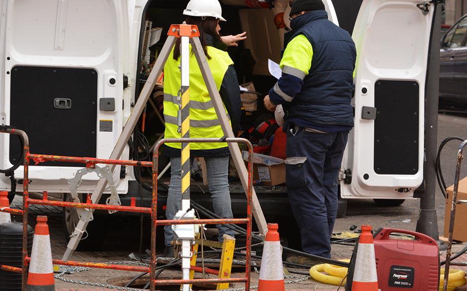 camion assainissement Paris 14